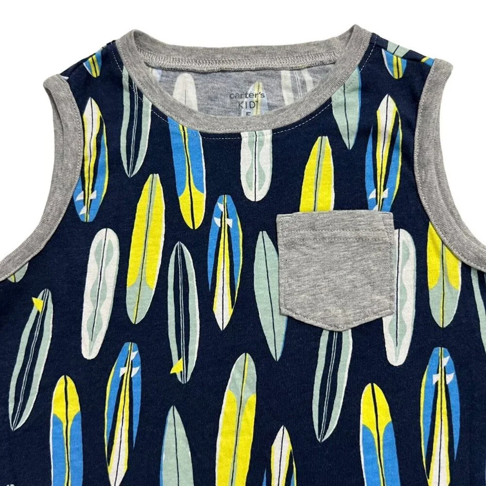 Carter's Sz 5 Surfboard Tank Top
